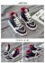 High Top Sneakers Women Split Leather Lace-Up White Shoes Woman 2019 Fashion Designer Women Casual Shoes Autumn New Basket Femme